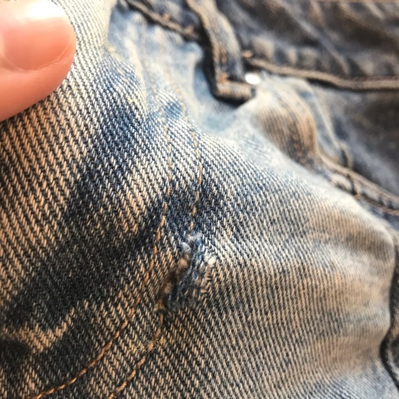 Pacsun Two-Toned Denim Skirt - Picture 3 of 3